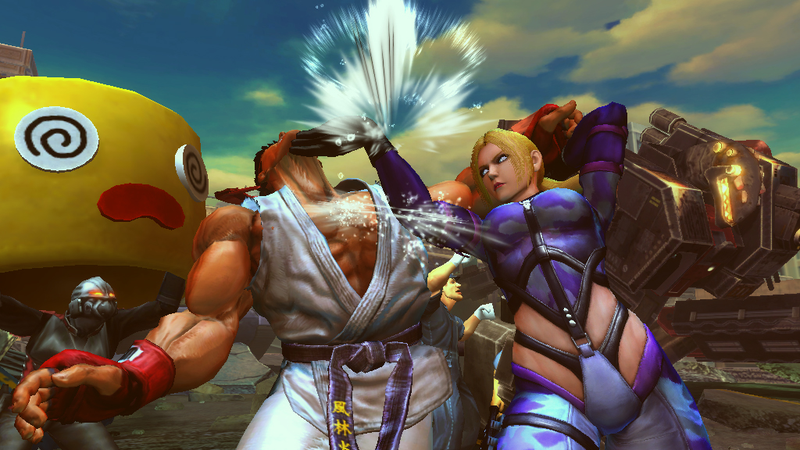 Illustration for article titled Street Fighter Gets Its Face Punched Off By Tekken